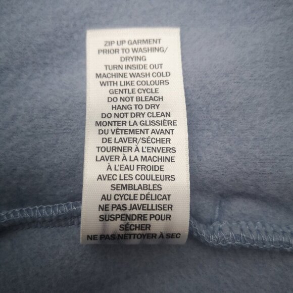 Northern Reflections Ladies Size Large Light Blue Fleece Full Zip Vest - Picture 5 of 11